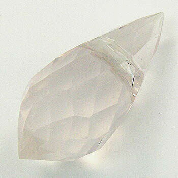 作品ローズクォーツ25カラットブリ...