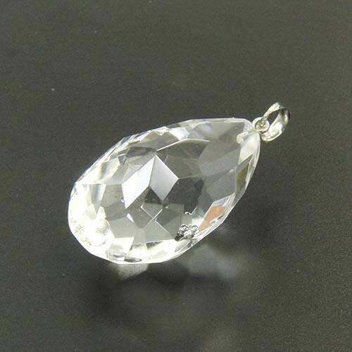 作品プラチナ900水晶40カラット...