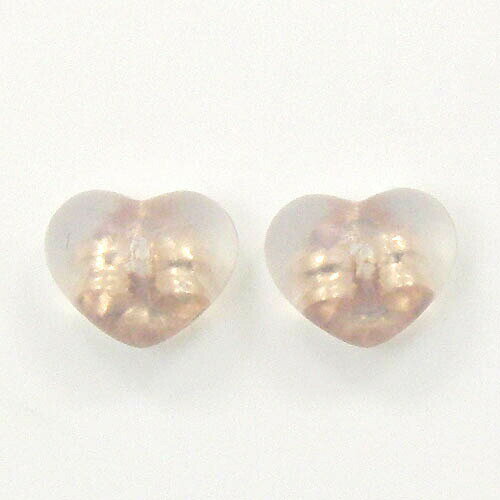 　　キャッチとシリコンでダブルロックされ、 　　ピアスからキャッチが外れにくく、 　　かわいいハート形の掴みやすく着けやすい 　　キャッチです。 ☆ 地金色違いのもございます ☆ [　仕　様　：　1ペア(2個) ] 材質 　K18ピンクゴー...