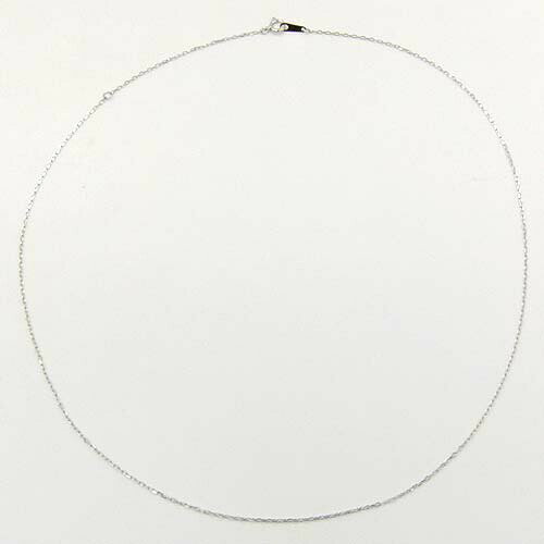 Rakuten - K10WG/K10　2種類よりお選び下さい。小豆　チェーン　ネックレス　（幅0.95mm・全長45cm）