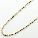 ネックレス スモールアンドロング 1ミリ幅 ネックレス 45センチ18金ピンクゴールドスモール&ロング カットボールチェーン チェーン長さ調節可能(幅1mm・長さ45cm)送料無料