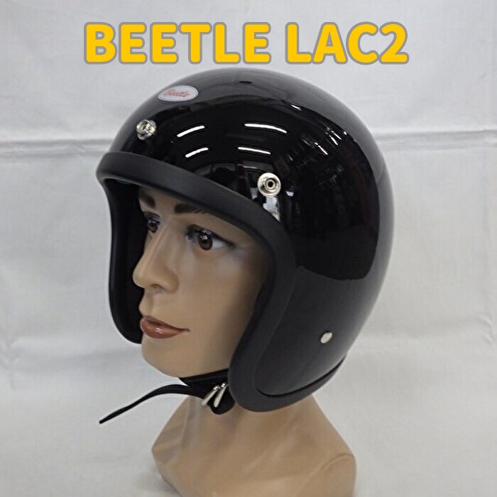 オーシャンビートル BEETLE L.A.C-2 艶有りブラック OCEAN BEETLE（楽天・エーエーモトシクレッタ）