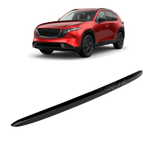 【高光沢メッキ仕様トランクリップモール】For マツダ 新型 CX-5 cx5 KM系（2026年5月〜現行）ABS 一体成型で光沢ラインが美しく、紫外線や細かい擦れから表面を守り、純正トランクの見た目をアップデートします。 【流線空力デザイン】トランク曲線にフィットし、走行時の後方気流を整える軽量スポイラー。装飾性と空力調整を両立します。 【穴あけ不要 DIY 取付】裏面に強粘着両面テープ付き。ボディを清掃し貼るだけ、塗装を傷つけず工具なしで簡単装着可能です。 【全天候耐久性素材】防水・耐高低温テープ採用。雨、雪、強い日差しでも剥がれにくく、長期間メッキ光沢を保ちます。 【スポーティ外装パーツ】シンプルな曲線デザインで車後部にスポーティな雰囲気を追加。
