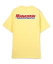 楽天MANASTASH☆SALE｜【MANASTASH】MANASTASH/マナスタッシュMARKET TEE/ロゴTシャツメンズ レディース 半袖 キャンプ フェス アウトドアブランド ホワイト 白 ブラック 黒 黄色 イエロー バックプリント パロディ ストリートファッション