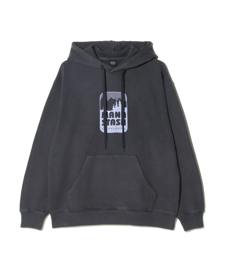 Rakuten - 【MANASTASH】MANASTASH/マナスタッシュ/DISTRESSED HOODIE PARK