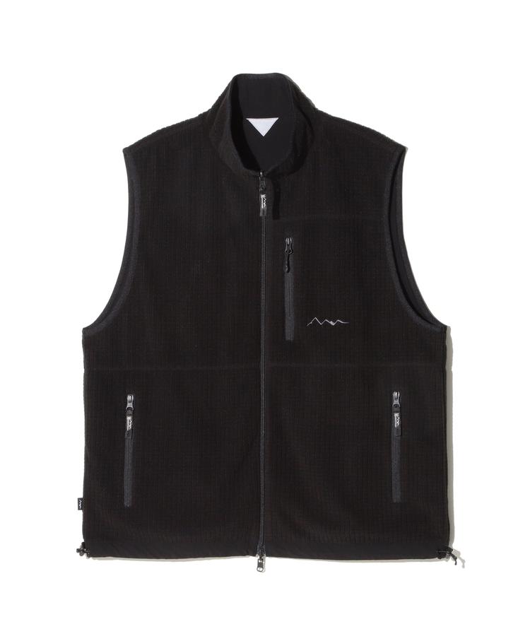 【MANASTASH】MANASTASH/マナスタッシュ/GRID FLEECE VEST