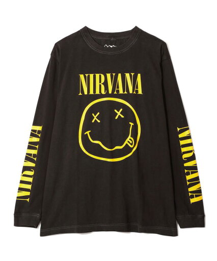 【MANASTASH】NIRVANA/ニルヴァーナ/SMILE L/S TEE/コラボロンT 【MANASTASH】NIRVANA/ニルヴァーナ/SMILE L/S TEE/コラボロンT