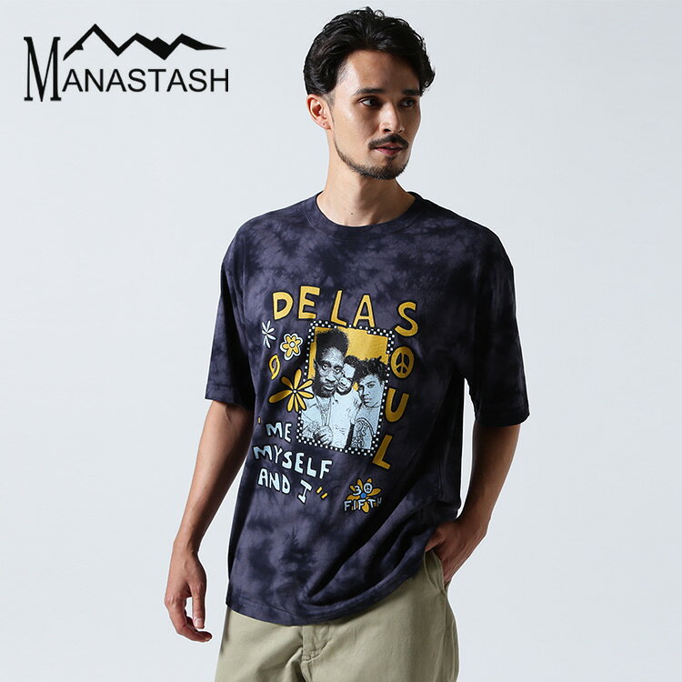 Rakuten - 【MANASTASH】GOOD ROCK SPEED×MANASTASH/別注 De La Soul コラボTシャツ《メンズ・ウィメンズ・ユニセックス》