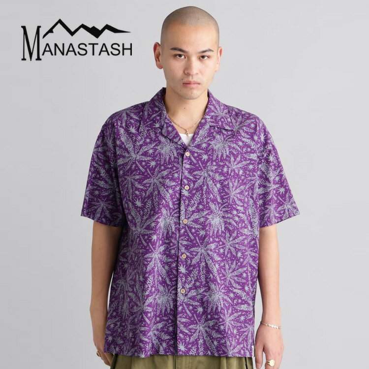 乐天商城 - 【MANASTASH】MANASTASH/マナスタッシュ/HEMP PATTERN SHIRTS
