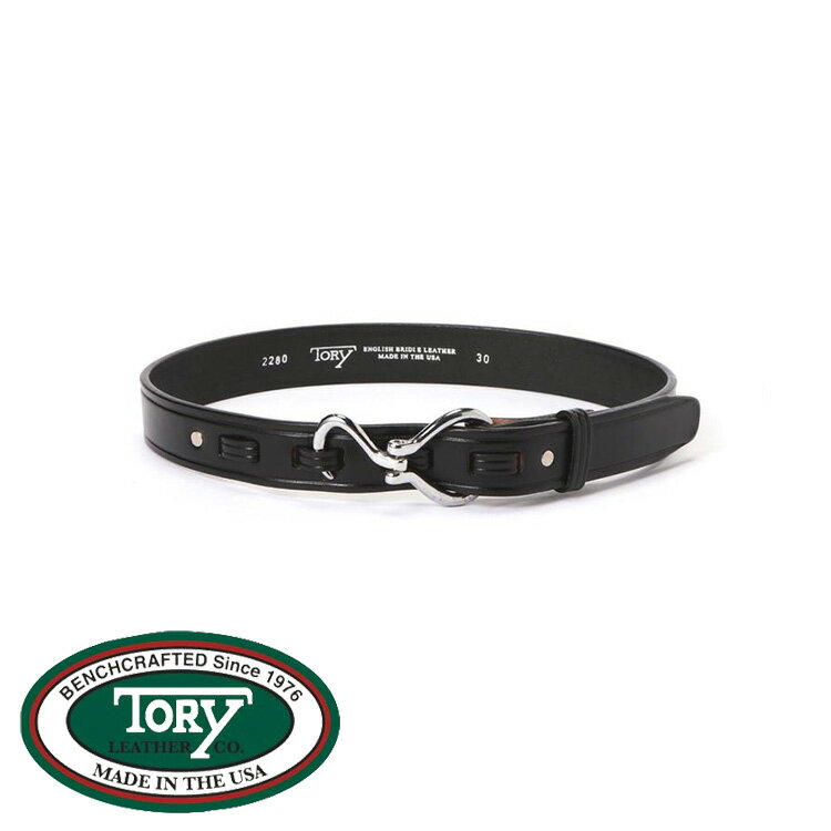  TORY LEATHER/トリーレザー/Nickel Hoof Pick Belt 1.25インチ フープピックベルト 小物 グッズ メンズ ベルト シンプル 金具 人気ブランド トレンドアイテム フック