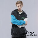 MANASTASH/マナスタッシュ/CASCADE HOODIE ORIGINAL LOGO/カスケードフーディー オリジナルロゴトップス パーカー フルジップ ヘンプ ブラック グレー ターコイズブルー クレイジー M~2XL ゆったり 大きいサイズ 24ss 春夏 新作