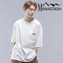 MANASTASH/マナスタッシュ/VENT TEE ’24/ベントTシャツトップス Tee 半袖 ポケット ポケT 無地 ベンチレーション シンプル ホワイト ブラック イエロー S～XL ゆったり リラックスフィット 24ss 春夏 新作