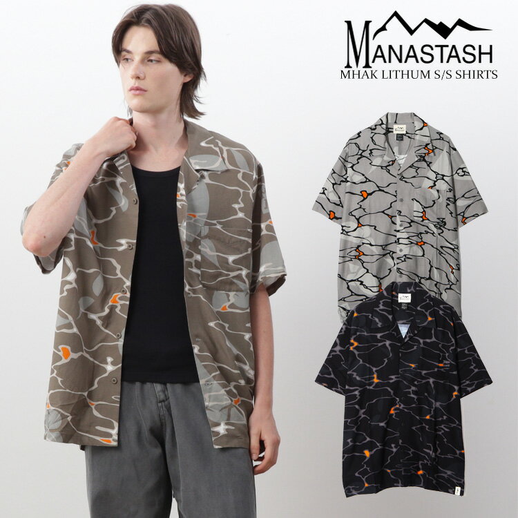 【MANASTASH】MANASTASH/マナスタッシュ/MHAK LITHUM S/S SHIRT