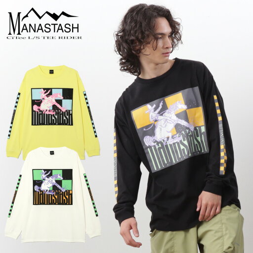 【MANASTASH】MANASTASH/マナスタッシュ/CiTee L/S TEE RIDER/シティー ロングスリーブTシャツ ライダートップス 長袖 カットソー ブラック ホワイト イエロー S~XL スケーター プリントT 25ss 春夏 オールシーズン 新作 【MANASTASH】MANASTASH/マナスタッシュ/CiTee L/S TEE RIDER/シティー ロングスリーブTシャツ ライダートップス 長袖 カットソー ブラック ホワイト イエロー S~XL スケーター プリントT 25ss 春夏 オールシーズン 新作