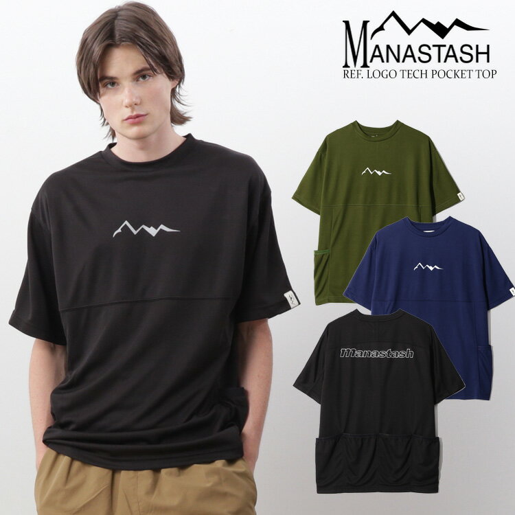 【MANASTASH】MANASTASH/マナスタッシュ/REF. LOGO TECH POCKET