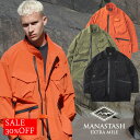 ☆SALE｜【MANASTASH】MANASTASH/マナスタッシュEXTRA MILE INFINITY JACKETアウター ジャケット ブルゾン 高機能 撥水 止水ジップ キャンプ フェス 旅行 新作 23ss ブラック オリーブ オレンジ M~2XL 大きいサイズ フェス レジャー キャンプ