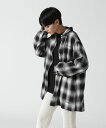 ☆SALE｜MANASTASH/マナスタッシュWS BIG SHIRTレディース ビッグシャツ チェック オーバーサイズ※セール品につき交換 返品不可