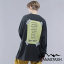 MANASTASH/マナスタッシュ/HEMP L/S TEE TOUR ’95/ヘンプツアー ロングスリーブTシャツトップス ロンT 長袖 ブラック グレー ピンク M~2XL バックプリント プリントT 新作 24SS 春夏