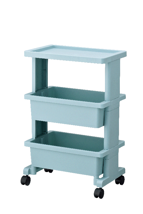 クラシック風 キャスタートレー ワゴン 青色 Amazon.co.jp: Bonarca ツールカート 3段 大型 ツールワゴン 台車