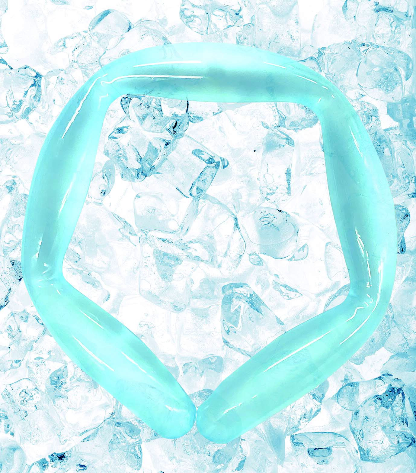 ネッククーラー 新素材 ペンタクール 熱中症対策 屋外作業 レジャー スポーツ 凍結温度18度 おすすめ