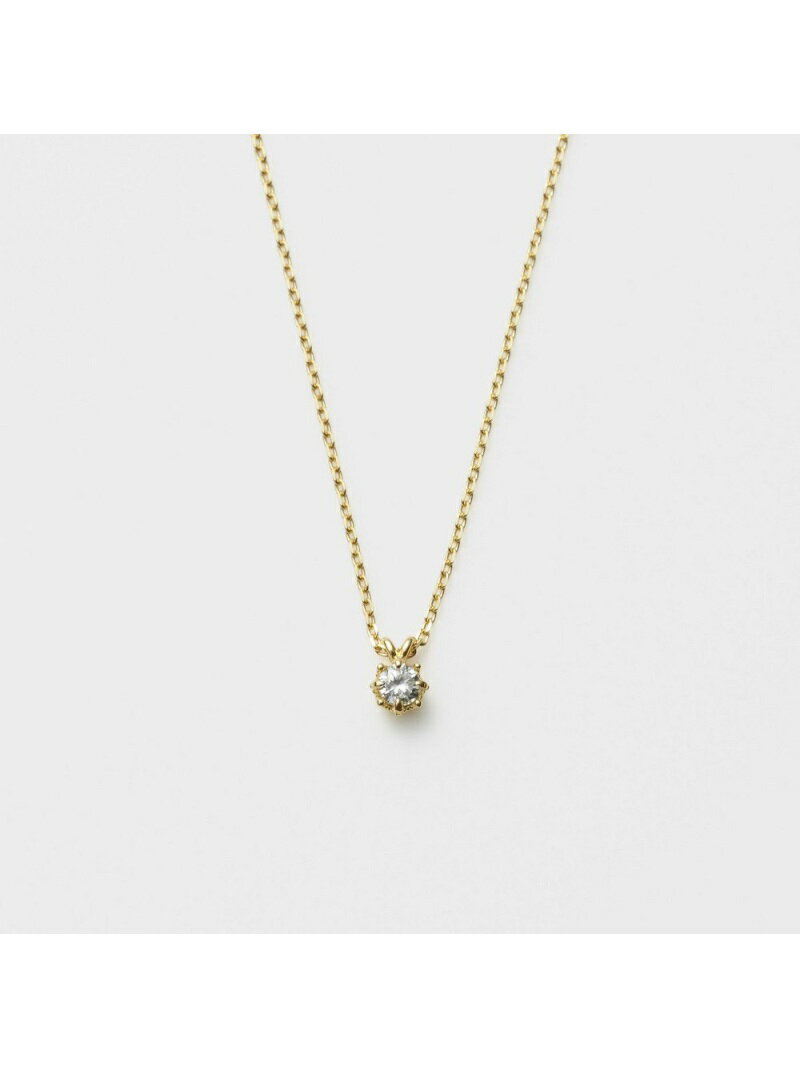 K18ダイヤモンドネックレス(0.05ct) NOJESS ノジェス アクセサリー・腕時計 チョーカー【送料無料】[Rakuten Fashion]のサムネイル