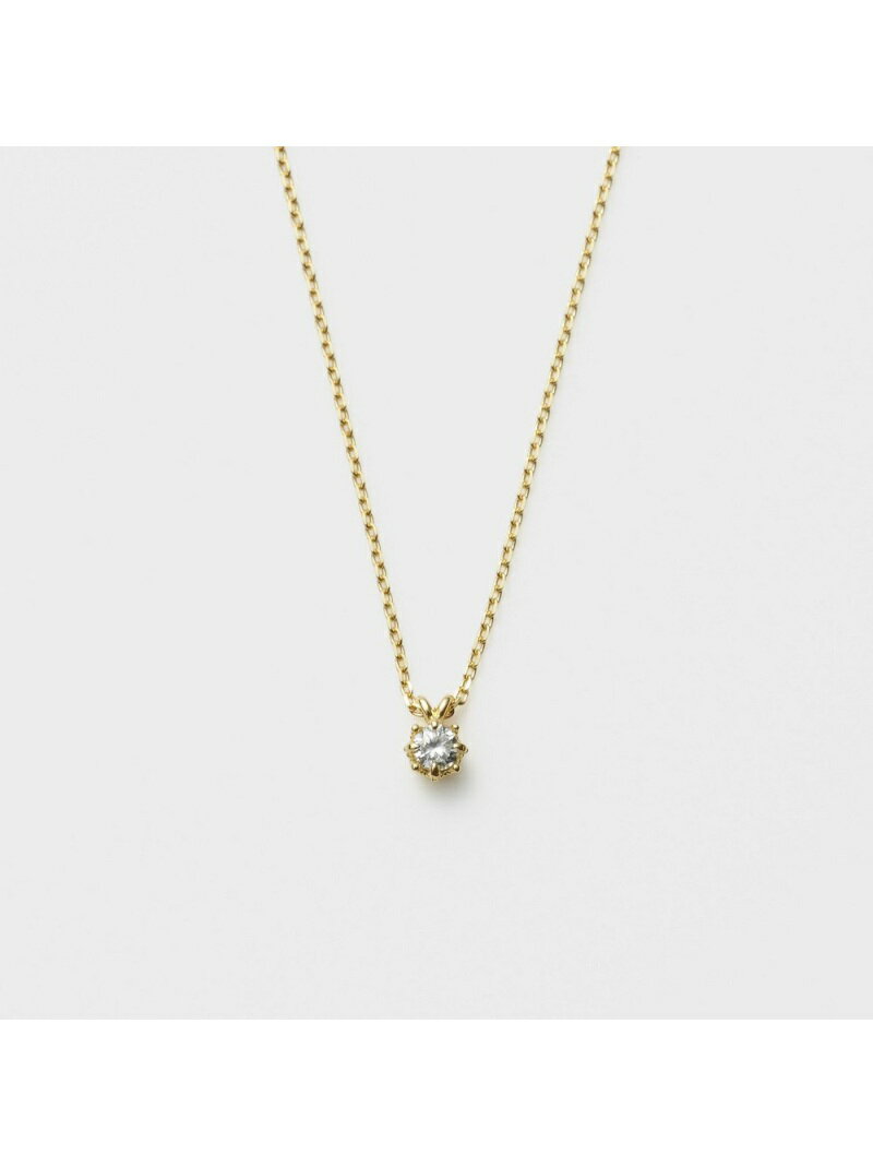 K18ダイヤモンドネックレス(0.05ct) NOJESS ノジェス アクセサリー・腕時計 チョーカー