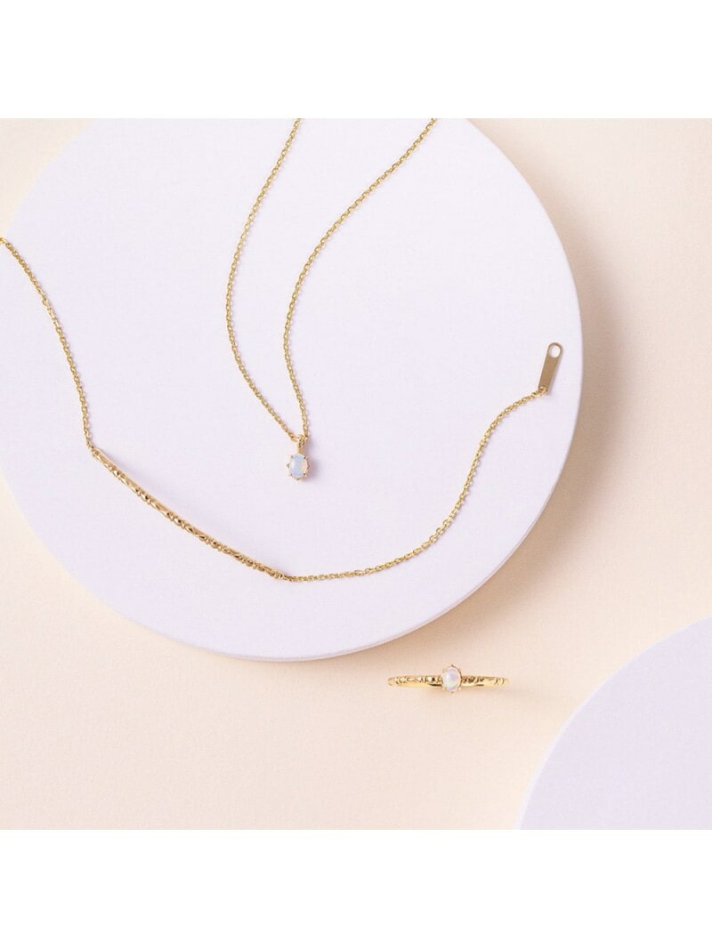 乐天商城 - ゴールドオパールネックレス NOJESS ノジェス アクセサリー・腕時計 ネックレス ホワイト【送料無料】[Rakuten Fashion]