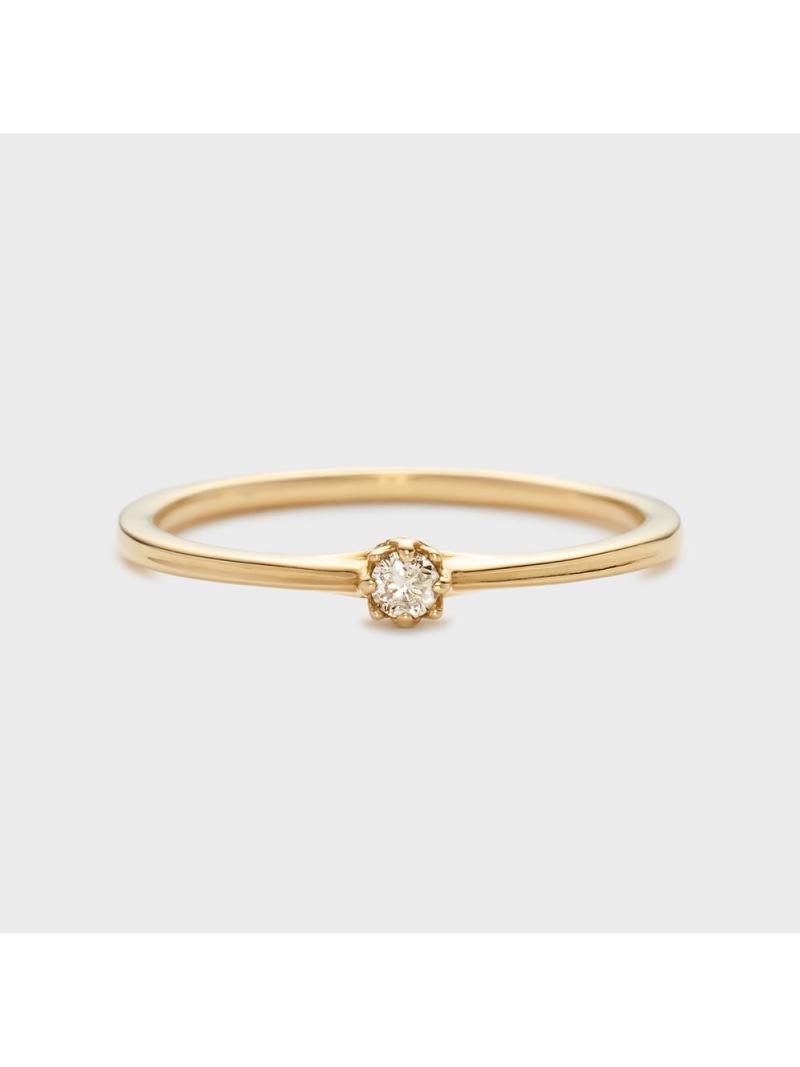 乐天商城 - K18ダイヤモンドリング(0.05ct) NOJESS ノジェス アクセサリー・腕時計 リング・指輪【送料無料】[Rakuten Fashion]