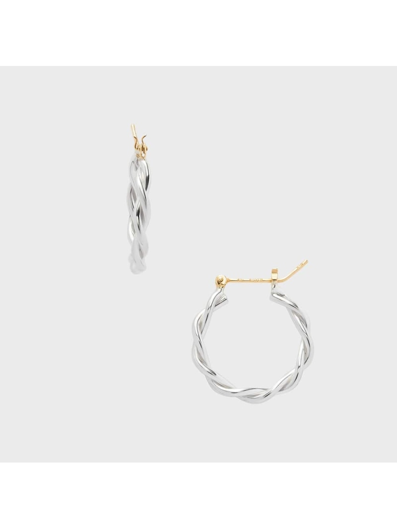 ノジェス ピアス シルバー・K10フープピアス NOJESS ノジェス アクセサリー・腕時計 ピアス シルバー【送料無料】[Rakuten Fashion]
