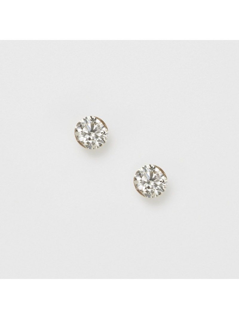 【SALE／10%OFF】K18ダイヤモンドピアス(0.07ct) agete アガット アクセサリー・腕時計 ピアス ホワイト【RBA_E】【送料無料】[Rakuten Fashion]