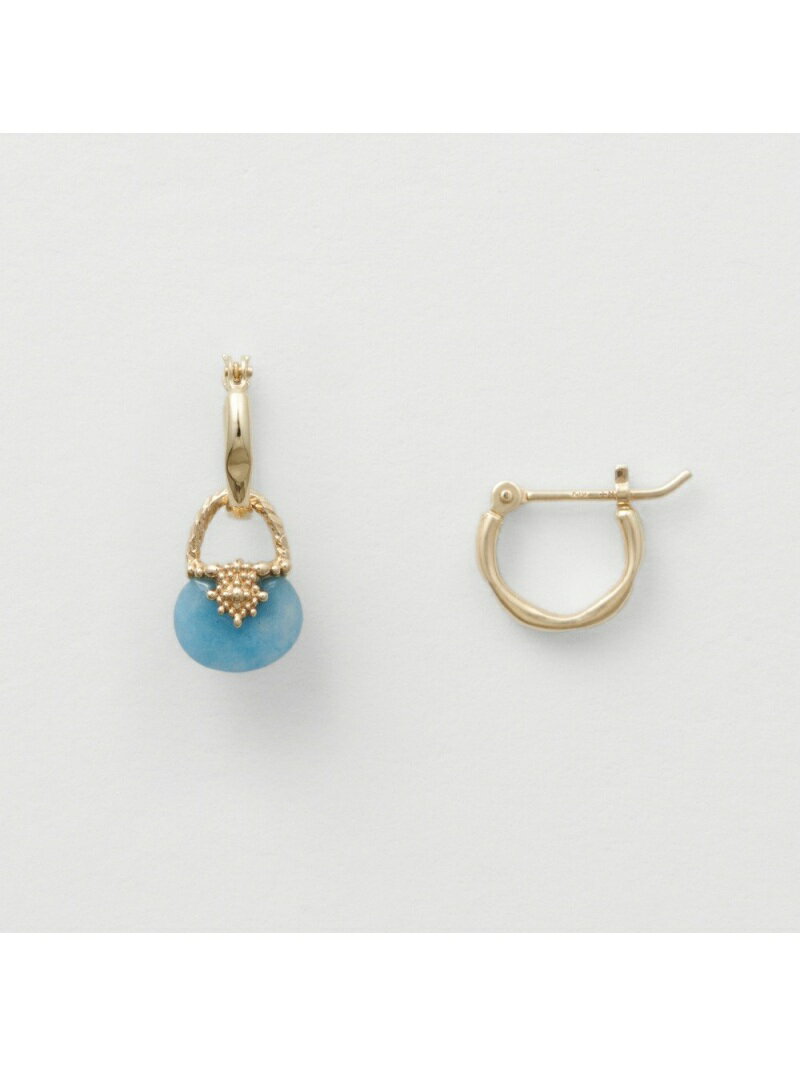 【Tiny Bag Charm】K10ブルークォーツチャーム NOJESS ノジェス アクセサリー・腕時計 その他のアクセサリー・腕時計 ブルー【送料無料】[Rakuten Fashion]