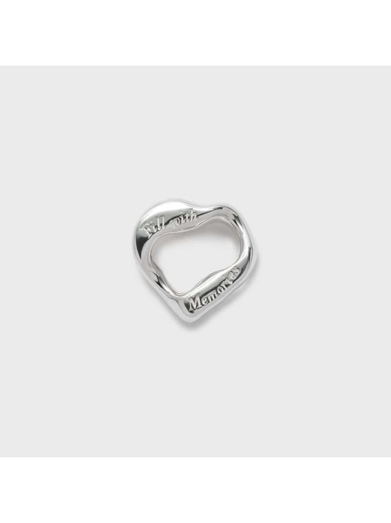 シルバーハートピアス(片耳用) NOJESS ノジェス アクセサリー・腕時計 ピアス シルバー【送料無料】[Rakuten Fashion]