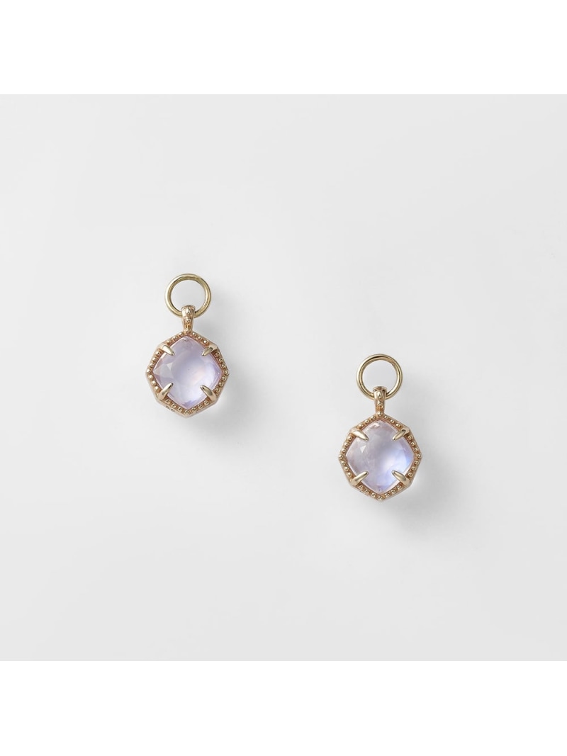 K5アメジスト/ラブラドライトピアスチャーム agete アガット アクセサリー・腕時計 その他のアクセサリー・腕時計【送料無料】[Rakuten Fashio...