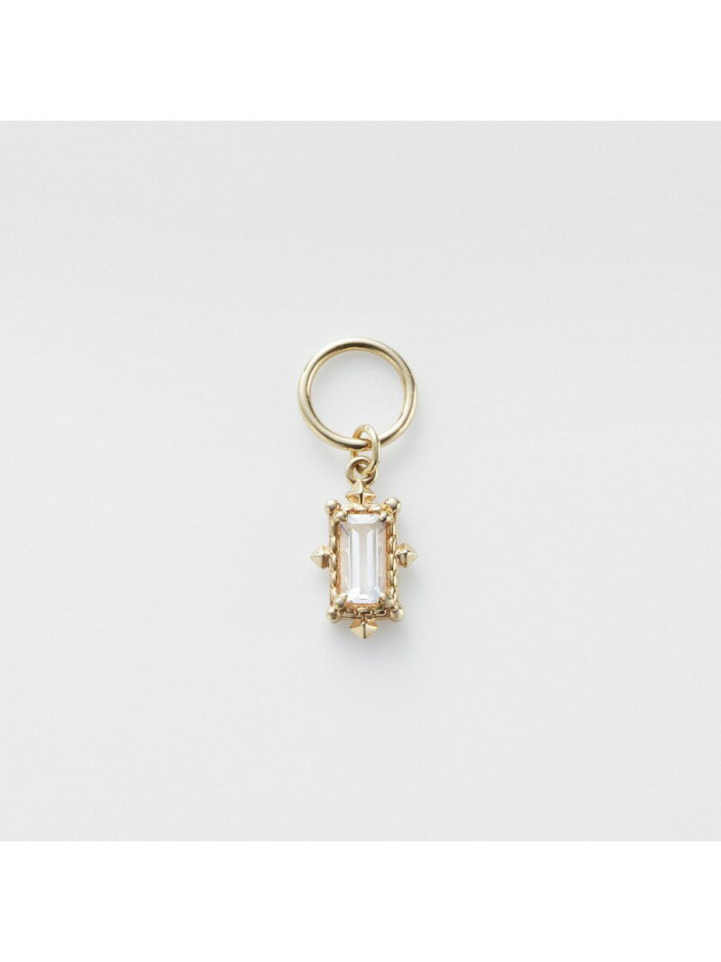 【Tiny Charm】K10チャーム NOJESS ノジェス アクセサリー・腕時計 その他のアクセサリー・腕時計 ホワイト【送料無料】[Rakuten Fashion] 1