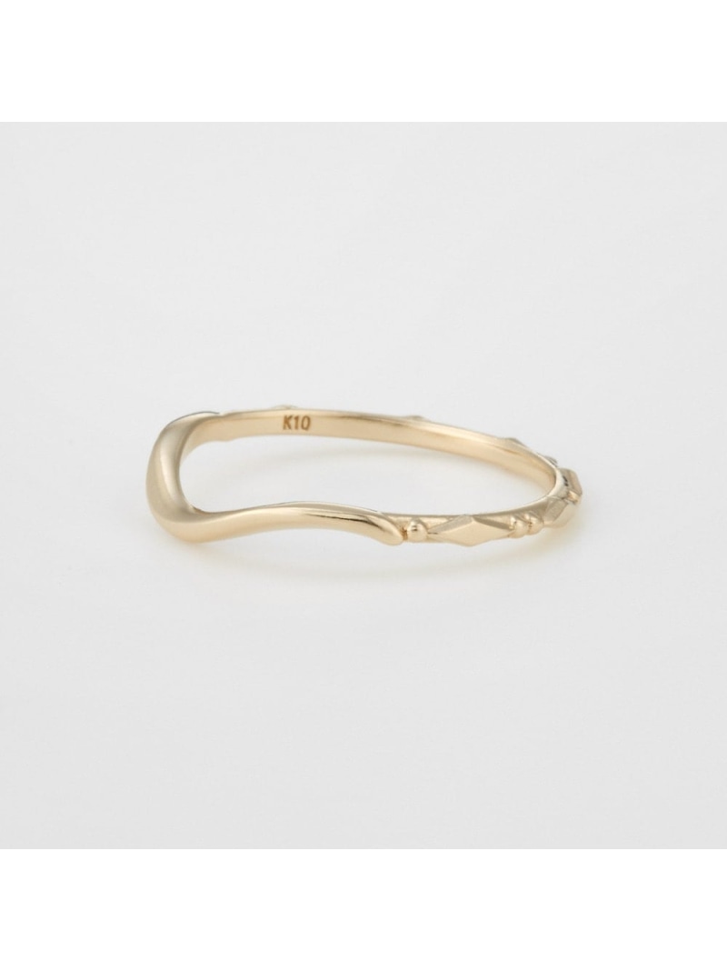 【Plus Ring】K10ピンキーリング NOJESS ノジェス アクセサリー・腕時計 リング・指輪 イエロー【送料無料】[Rakuten Fashion]