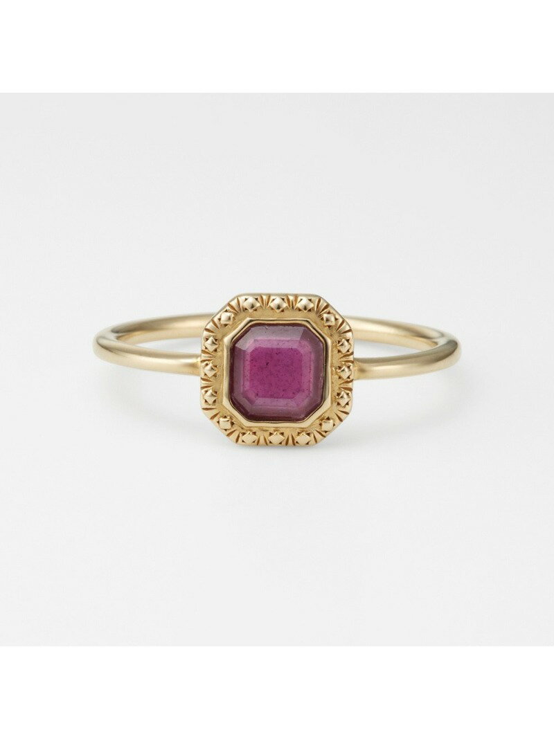 K10ルビーリング agete アガット アクセサリー・腕時計 リング・指輪 レッド【送料無料】[Rakuten Fashion]のサムネイル