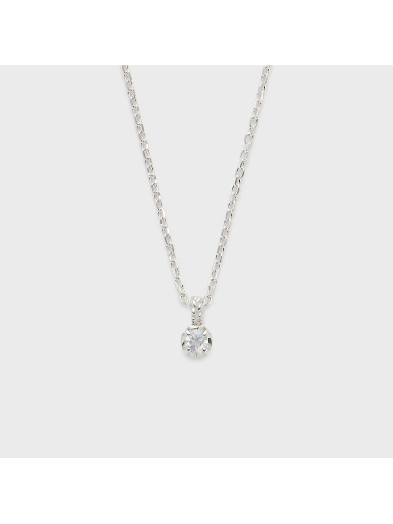 シルバーラブラドライトネックレスN...