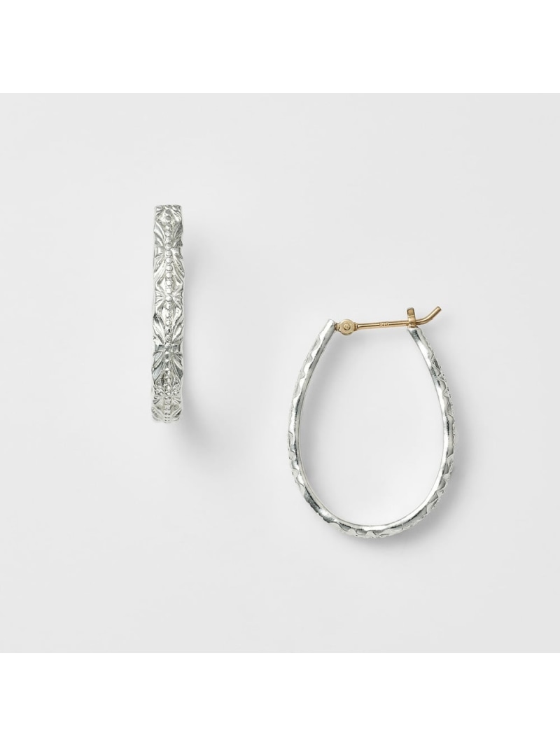 シルバーピアス(L) agete アガット アクセサリー・腕時計 ピアス シルバー【送料無料】[Rakuten Fashion]のサムネイル