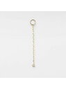 【Tiny Charm】K10トパーズチャーム NOJESS ノジェス アクセサリー・腕時計 その他のアクセサリー・腕時計 ホワイト【送料無料】[Rakuten...