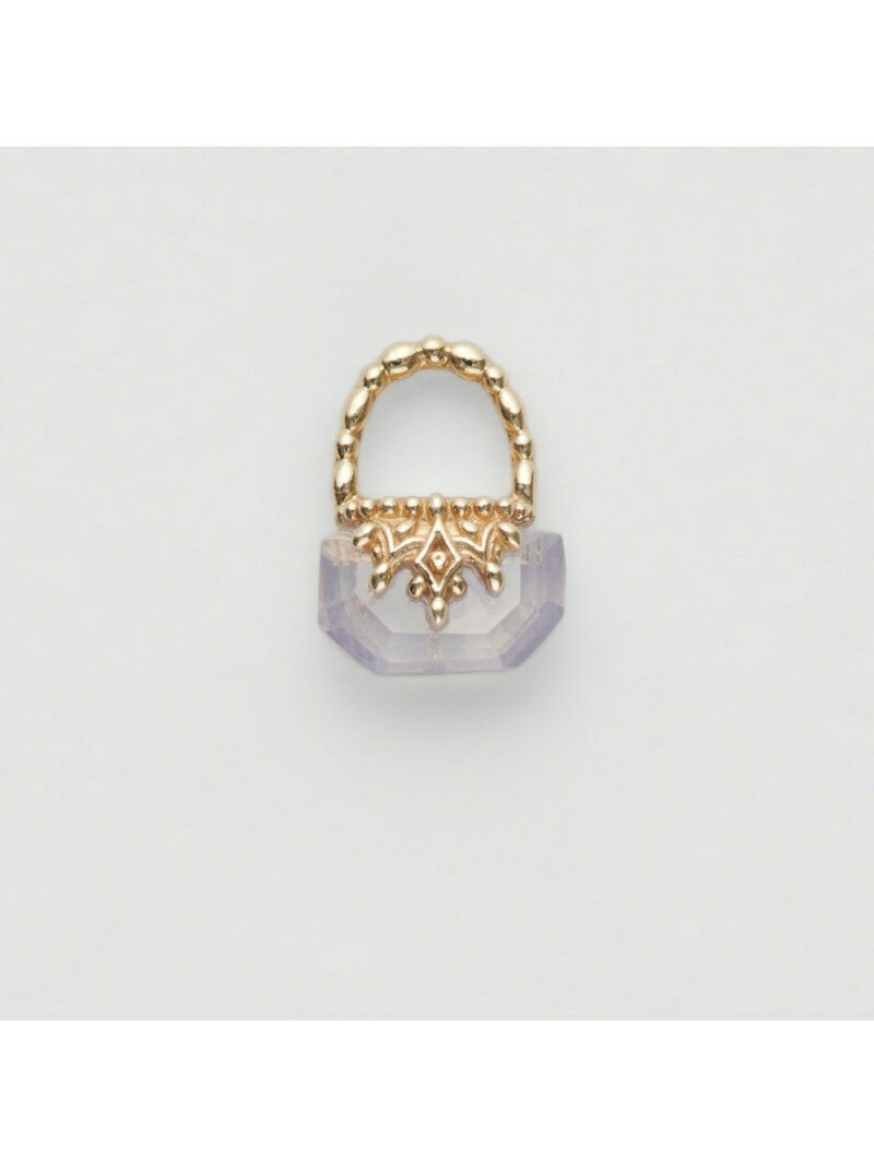 楽天agete／NOJESS楽天市場店【SALE／10％OFF】【Tiny Bag Charm】K10ラベンダークォーツチャーム NOJESS ノジェス アクセサリー・腕時計 その他のアクセサリー・腕時計 パープル【RBA_E】【送料無料】[Rakuten Fashion]