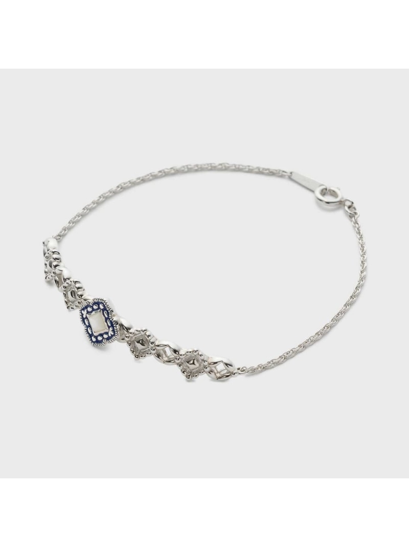 シルバーシェルブレスレット NOJESS ノジェス アクセサリー・腕時計 ブレスレット・バングル ホワイト【送料無料】[Rakuten Fashion]
