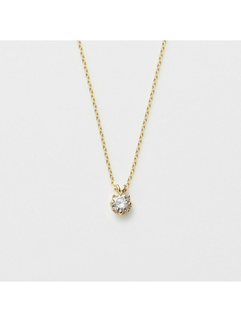 K10ダイヤモンドネックレス(0.15ct) NOJESS ノジェス アクセサリー・腕時計 チョーカー【送料無料】[Rakuten Fashion]