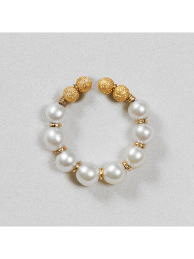 K10イヤカフ(片耳用) agete アガット アクセサリー・腕時計 イヤリング・イヤーカフ ホワイト【送料無料】[Rakuten Fashion]のサムネイル