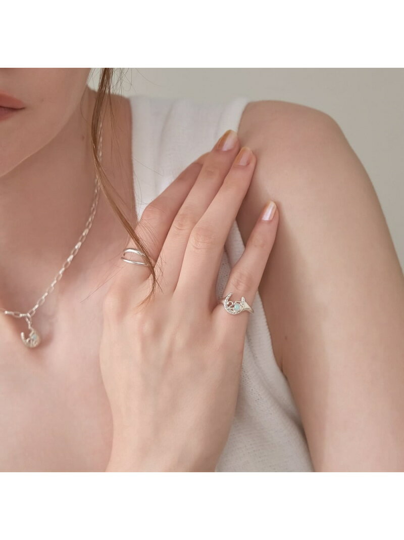 【25th Limited】シルバーオパールピンキーリング NOJESS ノジェス 福袋・ギフト・その他 その他 ホワイト【送料無料】[Rakuten Fashion]