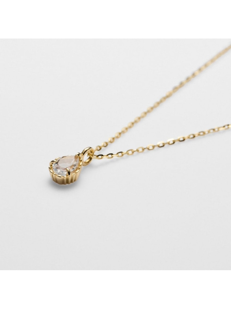 【WEB限定】11月バースストーン/K10トパーズネックレス NOJESS ノジェス アクセサリー・腕時計 ネックレス【送料無料】[Rakuten Fashion]