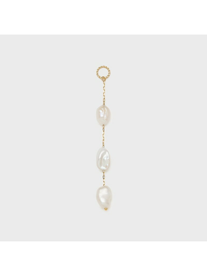 【Tiny Charm】K10パールチャーム NOJESS ノジェス アクセサリー・腕時計 その他のアクセサリー・腕時計 ホワイト【送料無料】[Rakuten ...