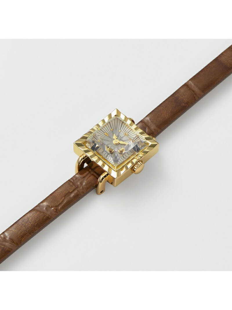 【6mm用】レザーウォッチベルト NOJESS ノジェス アクセサリー・腕時計 腕時計 ブラウン【送料無料】[Rakuten Fashion]のサムネイル