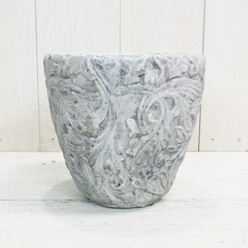 植木鉢 おしゃれ アンティーク 陶器鉢 アラベスク(3サイズ)＜ 外径17.5cm 5.5号 22...
