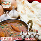 【15%OFF】チキンシークカバブカレー(250g)と選べるナン(1枚)セットナンカレーセット インドカレー インド料理 冷凍 セット商品