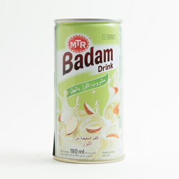 MTR バダムドリンク カルダモン 180ml×12缶 Almond Drink 業務用,通常便,Badam Milk,バダムミルク,ジュース,ドリンク 14000円以上で送料無料, RCP